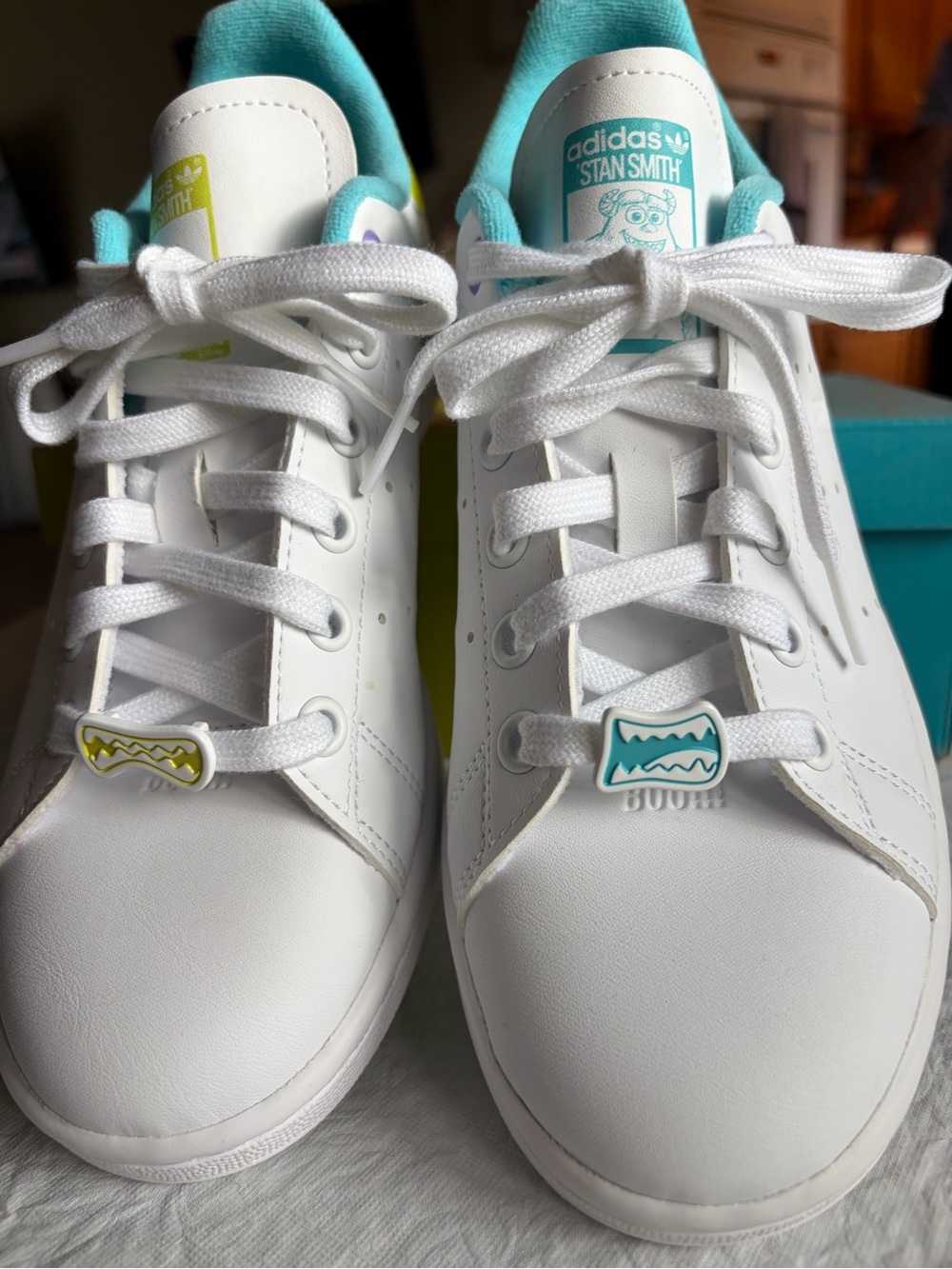 NIB adidas Stan Smith/Disney Monsters Inc collab sneakers